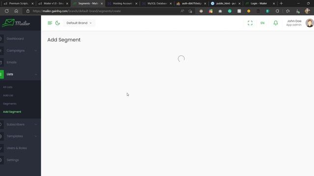 Email Marketing Application Laravel Application
