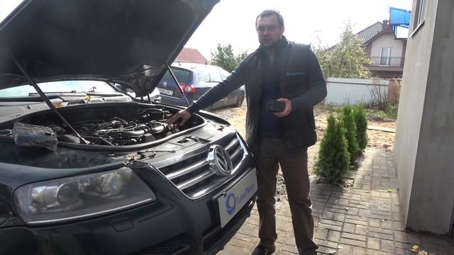 Volkswagen Touareg 3.0 V6 TDI поломка блока управления турбины. смотреть онлайн
