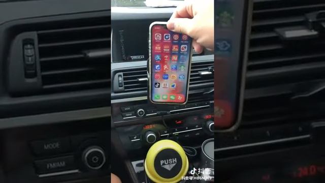 Qi Wireless car Charger Car Holder Stand