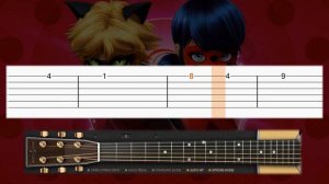 TOP 10 MIRACULOUS SONGS - EASY Guitar tutorial