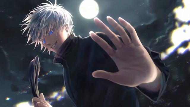 Сатору Годжо Машет Рукой | Магическая Битва | Jujutsu Kaisen Satoru Gojo Anime - Живые Обои