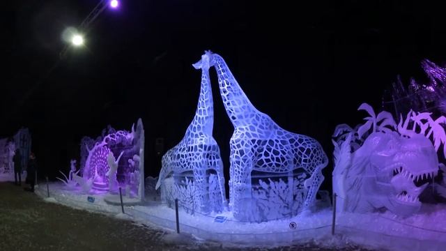 Фестиваль Ледовых Скульптур в Петропавловской крепости смотреть онлайн