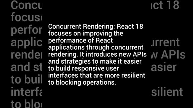 React 18 || Updates on React 18||new features on React 18|| what are new updates on React 18??? смотреть онлайн