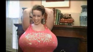 Chelsea Charms models and has fun in the Tiny Pink Top.
