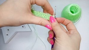 Мочалка крючком / очень быстрый способ мочалки /легко /для новичков / Мастер-класс мочалки крючком