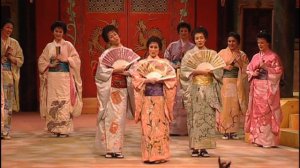 The Mikado - Gilbert & Sullivan - Three Little Maids - Carl Rosa Opera Company