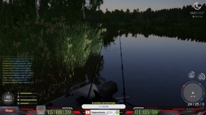 Russian Fishing 4! о.Комариное ! Турнир ! Ловим Триада Карась золотой,Карась серебряный,Плотва !