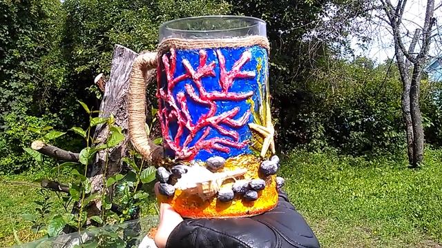 декор пивной кружки !ручная работа смотреть онлайн