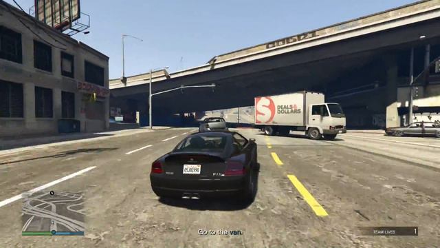 GET THE VAN (GTA V) Pacific Standard Sub-Mission смотреть онлайн