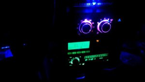 #RGB_Подсветка салона ваз 2110