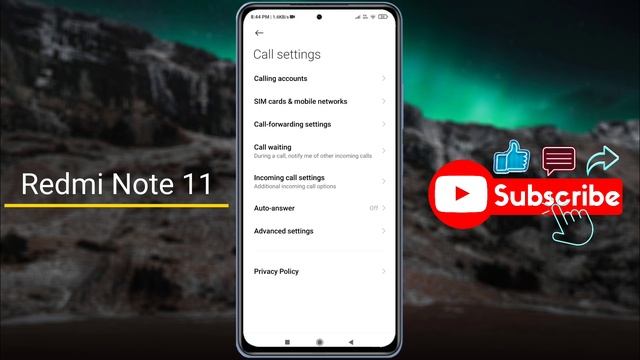 How to Fix Redmi Note 11 Calling Problem | Redmi Note 11 Incoming Call Ended Problem