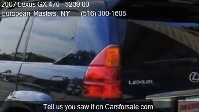2007 Lexus GX 470 Base 4dr SUV 4WD for sale in Great Neck, N смотреть онлайн