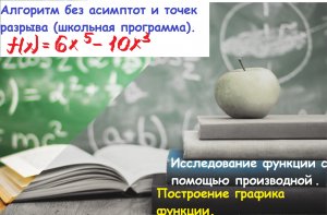 9.16.1. Исследование графика функции с помощью производной. Точки перегиба.