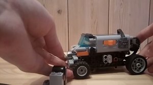 #LegoLMotor  Как сделать Газель из Лего при помощи L - мотора (LEGO L-Motor)