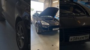 Сломался PDCC, ошибка Warning chassis system Porsche Cayenne 957