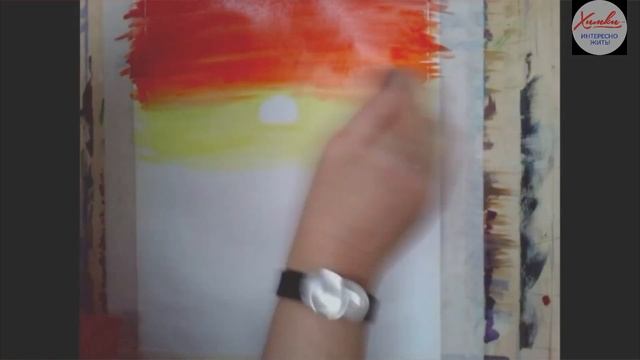 Видео-урок учителя рисования Меньшиковой Светланы на тему: Морской пейзаж акварельными красками смотреть онлайн