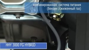 Гибридный генератор Hyundai HHY 3000FG HYBRID