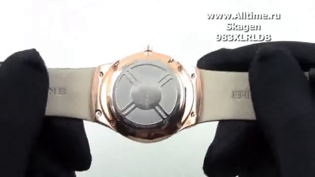 Мужские наручные часы Skagen 983XLRLDB смотреть онлайн