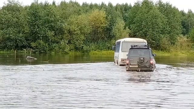 дорога на паром верхняя тойма