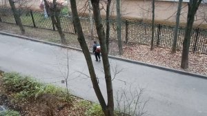 Дворникам купили воздуходувки Фабрика 1 мая, Рязановское поселение.