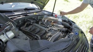 Приспособление и промывка топливных форсунок своими руками  Passat B5