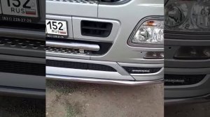 Мерседес актрос Mercedes actros окантовка передняя НЕРЖАВЕЮЩАЯсталь ТЮНИНГФУР