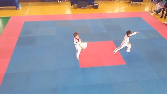 Taekwondo WTF. 2 пхумсэ, соревнования. 1 место смотреть онлайн