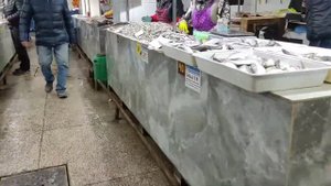 рыбный отдел рынка, Керчь.