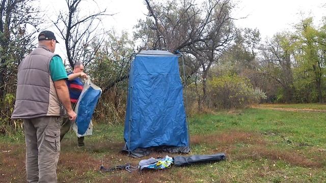 Удобства на природе. Душ - туалет для рыбалки. [карпфишинг] смотреть онлайн
