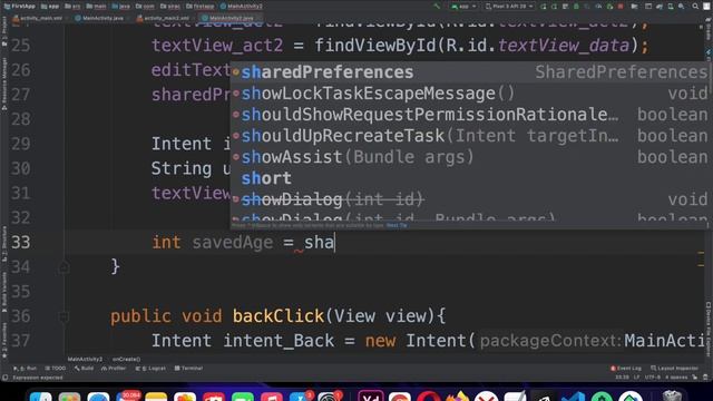 Store Data with SharedPreferences | Android Studio Tutorial 2020 | Android App Development смотреть онлайн