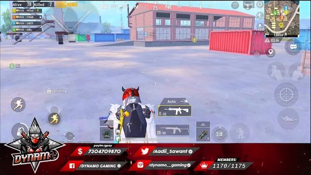 PUBG MOBILE LIVE WITH DYNAMO GAMING | HYDRA SQUAD HUNTING CHICKEN DINNERS смотреть онлайн