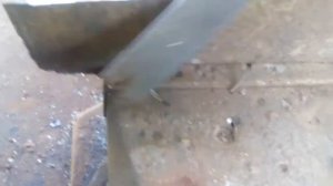Зачистка кромок после болгарки.