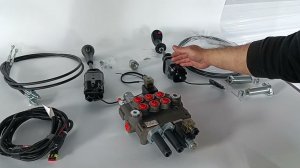 Комплект для переделки Мтз Юмз под 50Нш,с распредом 3р80L12A1+электро секция для челюстного захвата.