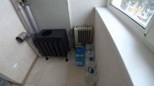 Как мы используем буржуйку в квартире. Что мы делаем, когда нет света. Наши планы на зиму.