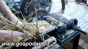 Электрическая соломорезка