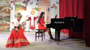 Ансамбль преподавателей "Эдельвейс" Мостовской ДШИ, А. Шалов обработка р.н.п. "Уж и  я ли,молода"