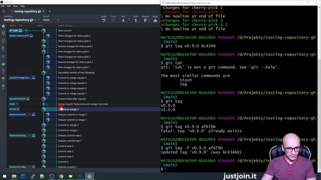 Kurs Gita w praktyce Czym są i jak działają tagi w gicie? git tag  cz.21 56