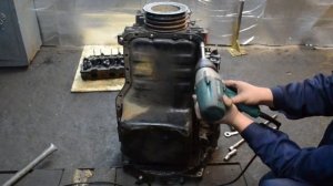 Разбор двигателя 4HF1 isuzu