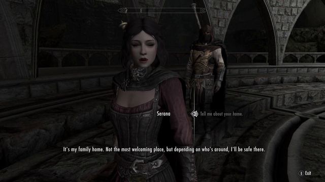SKYRIM Trueblood Serana - Official Visual Replacer for SDA Mod by Martimius - XBOX November 2023