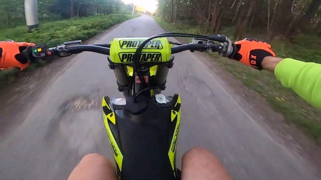 KTM SXF 450 2020 - Full Ripping - MAP 1&2 - Raw and Juicy - Forest / Street смотреть онлайн