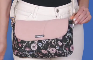 Как легко сшить простую сумку через плечо из старой юбки!