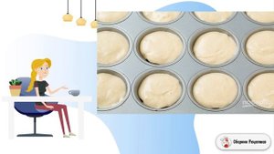 Нежные ананасовые кексы. Рецепт пошагово
