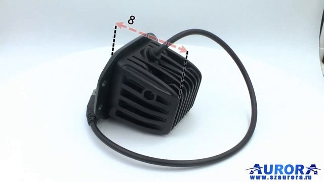Светодиодная фара AURORA ALO-E-2-E12T смотреть онлайн