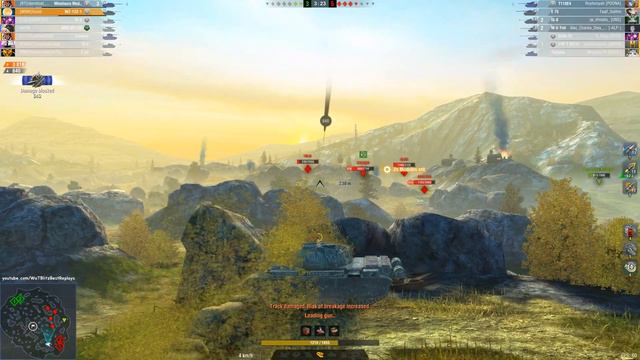 WZ-132-1 • 7K DMG • 4 KILLS • WoT Blitz