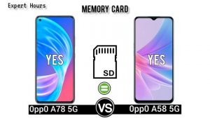 Oppo A58 5g vs Oppo A78 5g || Price , Camera, Storage, Full Comparison