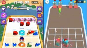 CUBE NUMBER RUN + MERGE ALPHABET ⭐⭐⭐⭐⭐⭐ Merge Battles Game Play abc + 0123456789