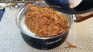 Даже не думала что так макароны мало кто готовит. ДЕСЕРТ ИЗ МАКАРОН. ОХ КАКАЯ ВКУСНЯТИНА