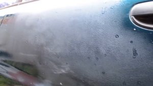 Покраска двери как убрать шагрень полировка