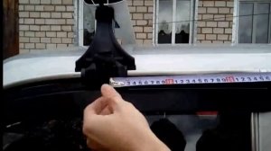 Аэродинамические дуги на Волгу / Ниву / Жигули : багажник Delta на водостоки