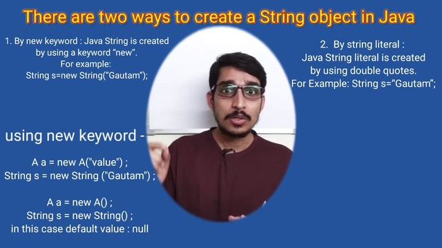 Java interview Question | How to create string object in Java | @theprogrammertrain